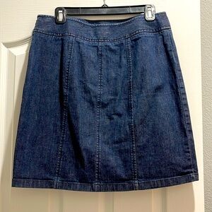 Ann Taylor denim skirt size 8